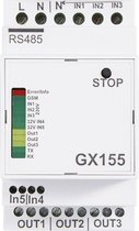 C-Control - GX155 - GSM module 110 V AC - 230 V - AC Functie (GSM): Melden - Schakelaar - Wit