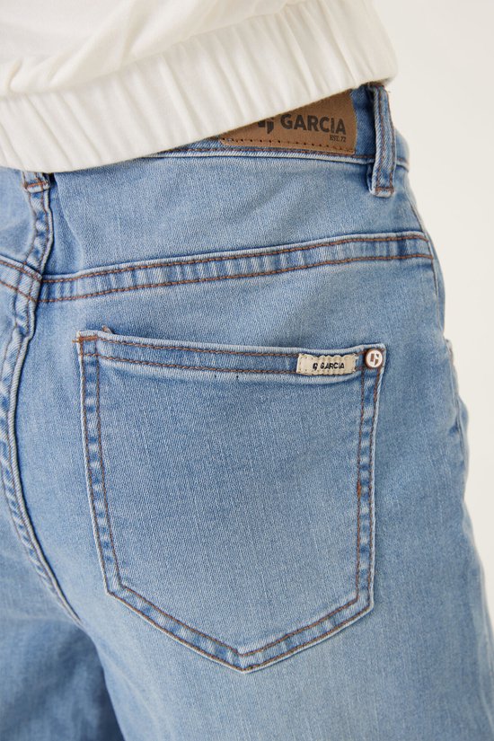 GARCIA Annemay Meisjes Wide Fit Jeans Blauw - Maat 152