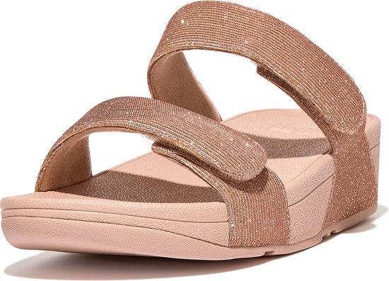 FitFlop Lulu Dias ajustables Shimmerlux ROSE - Taille 37