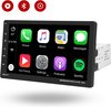 Boscer® 1Din Autoradio | Apple Carplay & Android Auto | 9' HD verstelbaar scherm | USB, Aux, Bluetooth | Achteruitrijcamera