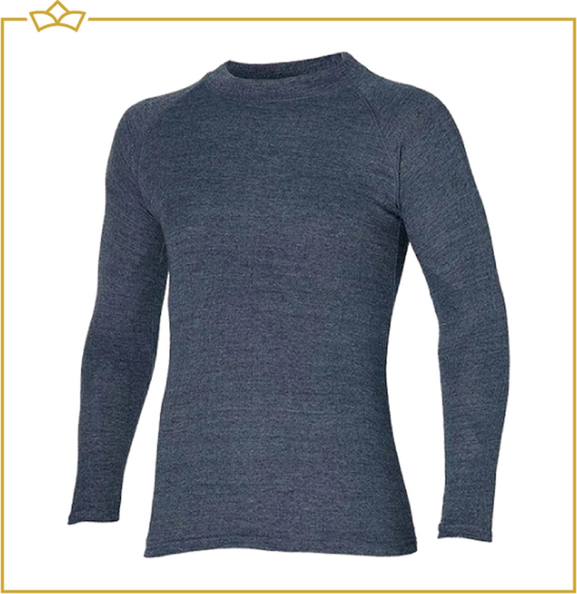 ATTREZZO® Thermoshirt - Heren - Maat XXL - Lange mouw