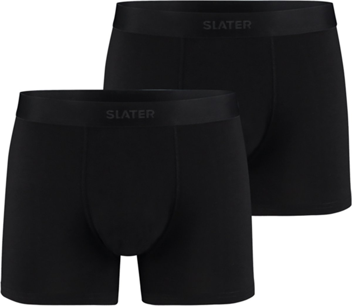 Slater 8820 - Bamboe Boxershort 2-pack zwart S