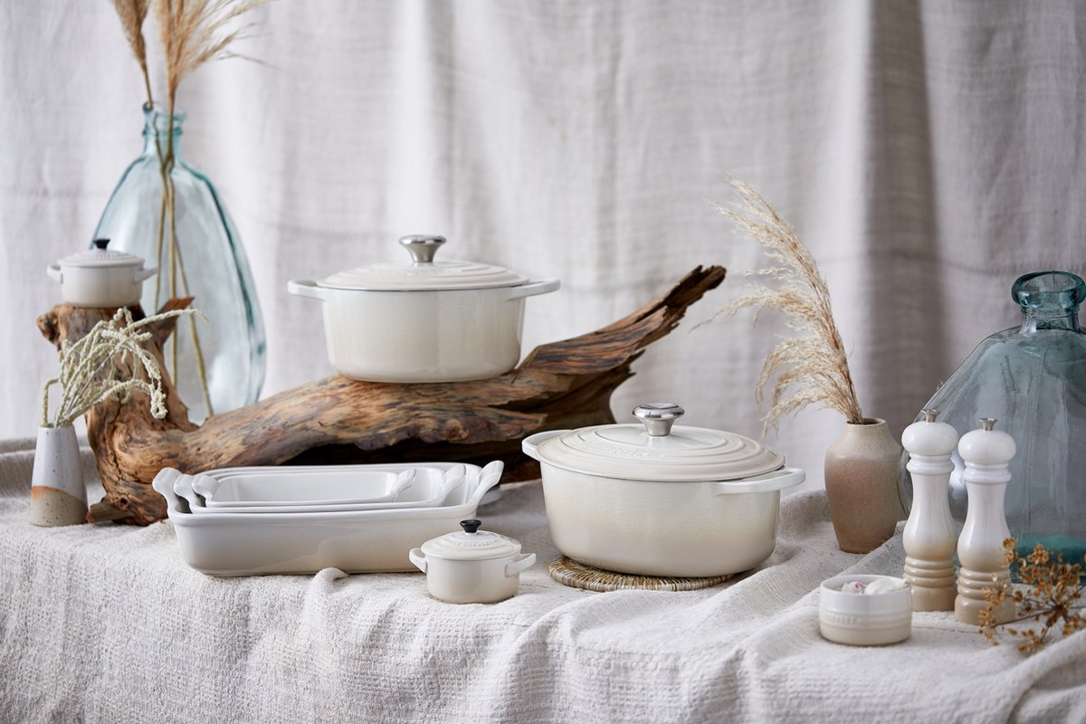 LE CREUSET - Aardewerk - Mini Braadpan 10cm Meringue