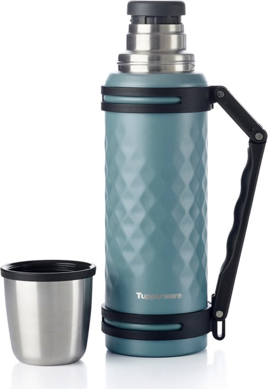 ② Tupperware Iso Go Thermos - Gris Bleu — Cuisine