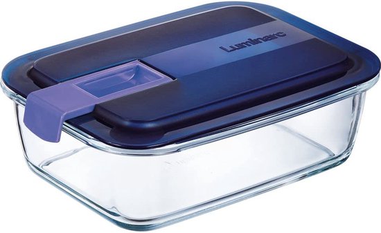 Boîte Easy Luminarc - 122cl - Rectangle avec couvercle