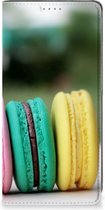 Smart Cover Maken Geschikt voor Samsung Galaxy A34 GSM Hoesje Macarons