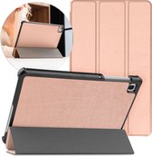 iMoshion Tablet Hoes Geschikt voor Samsung Galaxy Tab A7 Lite - iMoshion Trifold Bookcase - Rosé goud