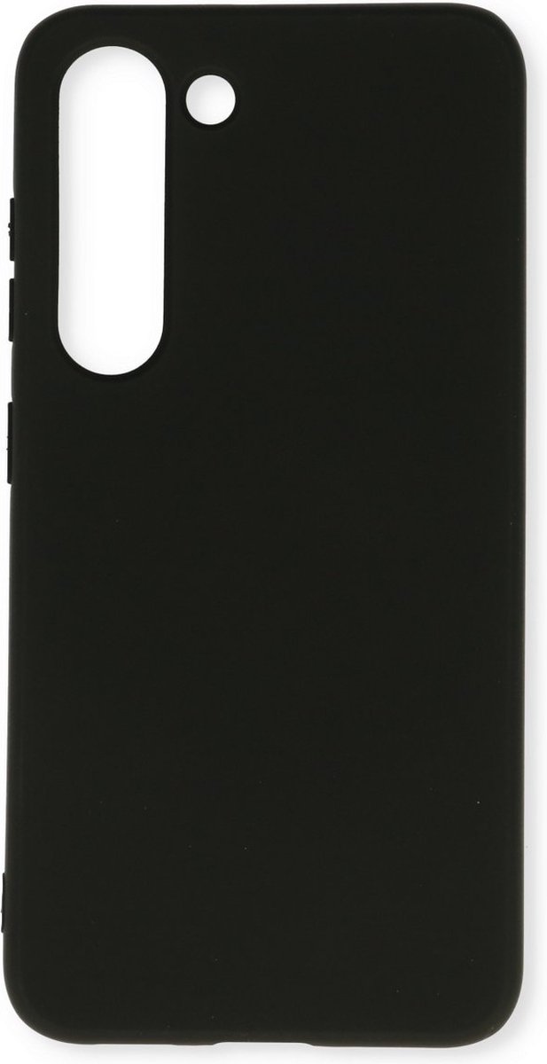 Hoge Kwaliteit Extra Stevig Siliconen Back Cover - Geschikt voor Samsung Galaxy S23 - Zwart