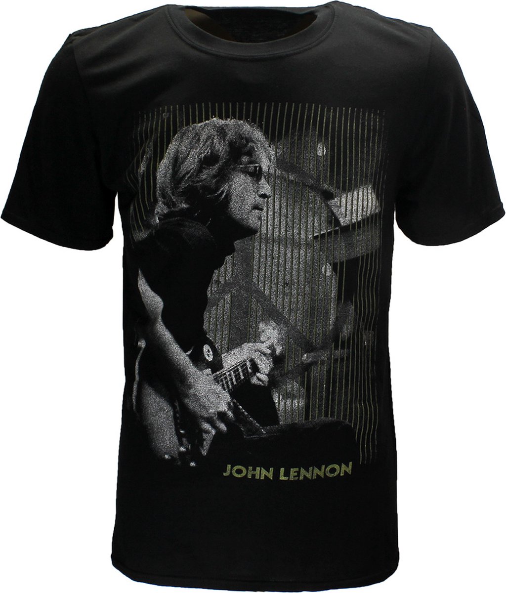 John Lennon Gibson Guitar T-Shirt - Officiële Merchandise - L