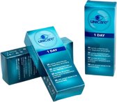 Lentilles quotidiennes Unicare -4,25 - 90 pièces - Lentilles de contact souples jour - pack économique