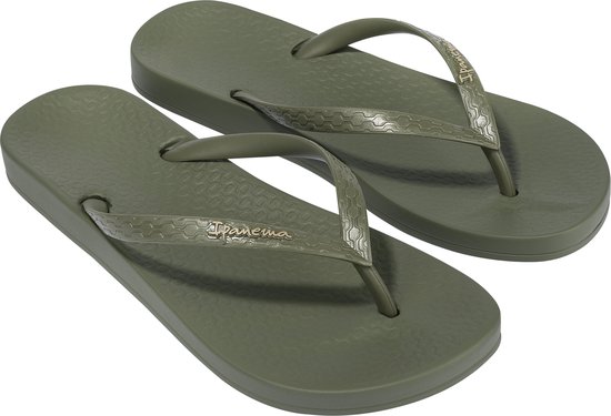 Ipanema Anatomic Tan Colors Slippers Dames - Moss Green - Maat 37