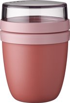Bol.com Mepal - Lunchpot Ellipse mini - 300 ml - Muesli beker to go - Vivid mauve - Geschikt voor vriezer magnetron en vaatwasser aanbieding