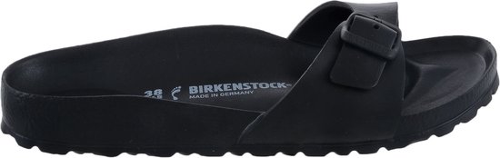 Birkenstock Madrid EVA Black Narrow Dames Slippers - Black - Maat 38 - Birkenstock
