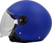 BHR 832 minimum | casque vespa | bleu mat | taille XL | cyclomoteur léger, cyclomoteur et moto