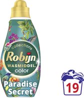 Robijn Klein & Krachtig Collections Color Paradise Secret Vloeibaar Wasmiddel 19 wasbeurten