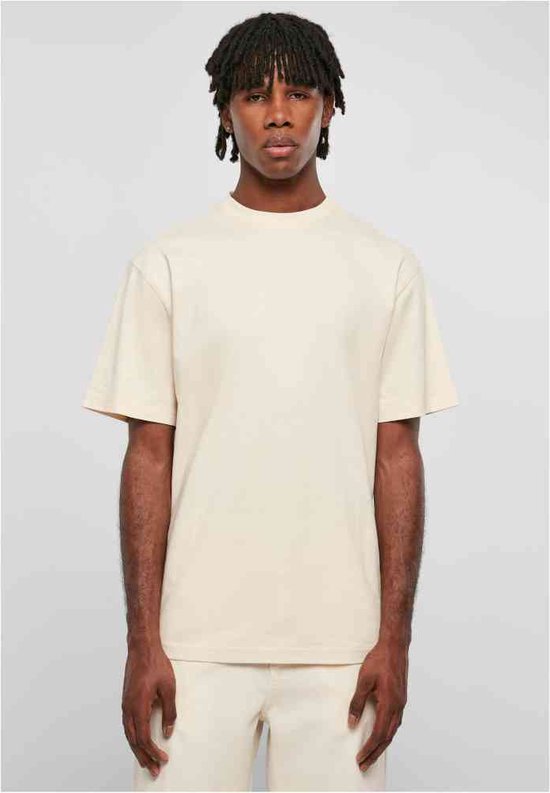 Urban Classics - Tall Heren T-shirt - 4XL - Ivoorkleurig