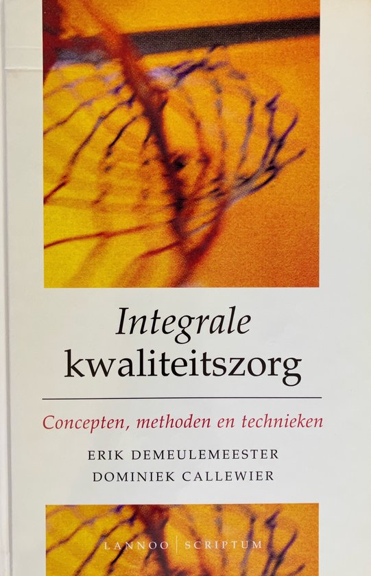 Cover van het boek 'Integrale kwaliteitszorg'