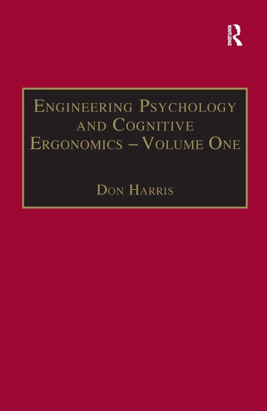 Engineering Psychology and Cognitive Ergonomics Series- Engi ... - cover