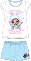 Na!Na!Na! suprise shortama / pyjama katoen blauw maat 104