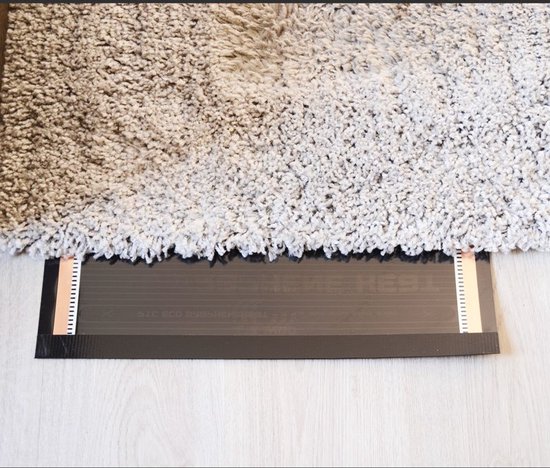 Woonkamer verwarmingsfolie infrarood folie voor vloerbedekking, tapijten vloerkleden elektrisch 160 cm x 150 cm, 540 Watt
