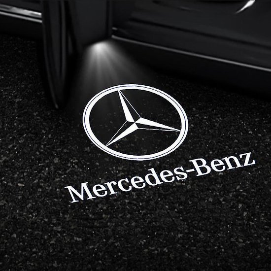 Projecteur de logo de porte de voiture Mercedes