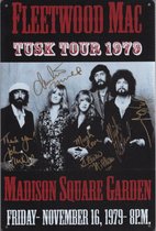 Concert Bord Muziek - Fleetwood Mac Tusk Tour 1979 Madison Square Garden