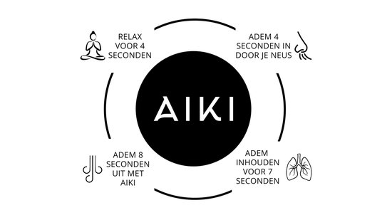 AIKI - Ademhalingsketting - Classic - 14k Gold - Ademhaling - Ademketting - Ademhalingstrainer - Ademtrainer - Hyperventilatie hulpmiddel - AIKI YOUR PEACE OF MIND