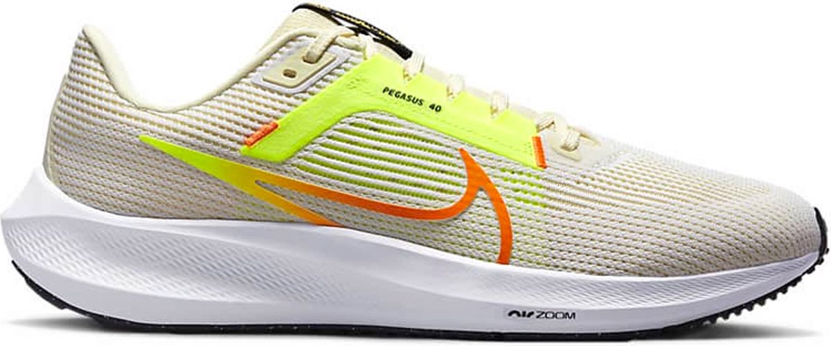 Nike Air Zoom Pegasus 40 Heren Hardloopschoenen Wit