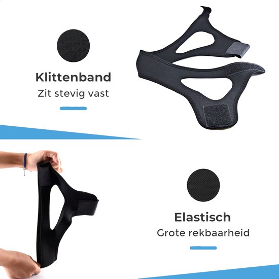 Snurk anti-ronflement - Sangle anti-ronflement - Bandeau anti-ronflement - Jugulaire - Sommeil - Unisexe