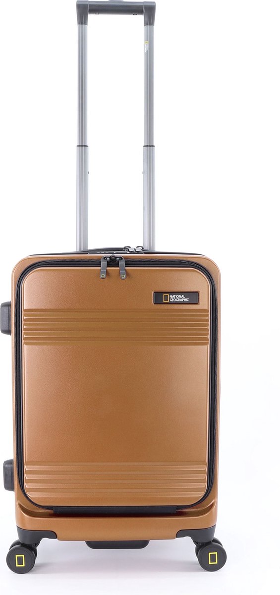 National Geographic Uitbreidbare Handbagage Harde Koffer / Trolley / Reiskoffer - 56.5 cm (Small) - Lodge - Koper - Koper / Small