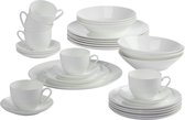 Maxwell & Williams - Cashmere Resort. Koffie- & Diner set 30-delig coupe GB