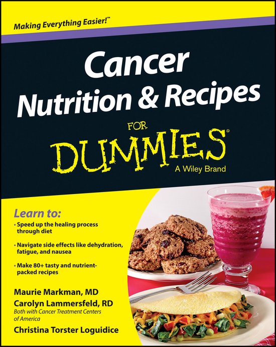 Cancer Nutrition And Recipes For Dummies - cover