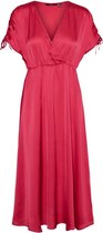 Vero Moda Jurk Vmheart Oli 2/4 Calf Dress Wvn Ce C 10287519 Pink Yarrow Dames Maat - XL
