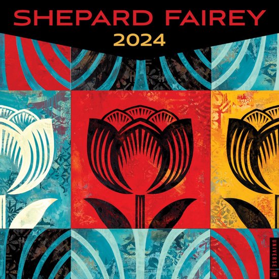 shepard-fairey-2024-wall-calendar-shepard-fairey-9780789343550-boeken-bol
