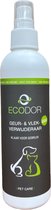 Ecodor Geur- & Vlekverwijderaar - 250ml - Tegen de geur en vlekken van braaksel/overgeefsel/kots, ontlasting, urine, bloed, zweet en overige organische vlekken - niet geparfumeerd - Ecologisch - Vegan