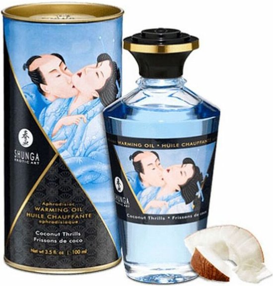 Shunga Aphrodisiac Verwarmende Olie Coconut Thrills