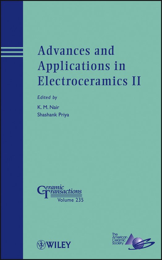 Advances and Applications in Electroceramics II - cover
