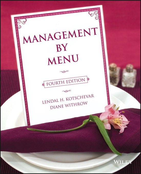 Management by Menu - cover
