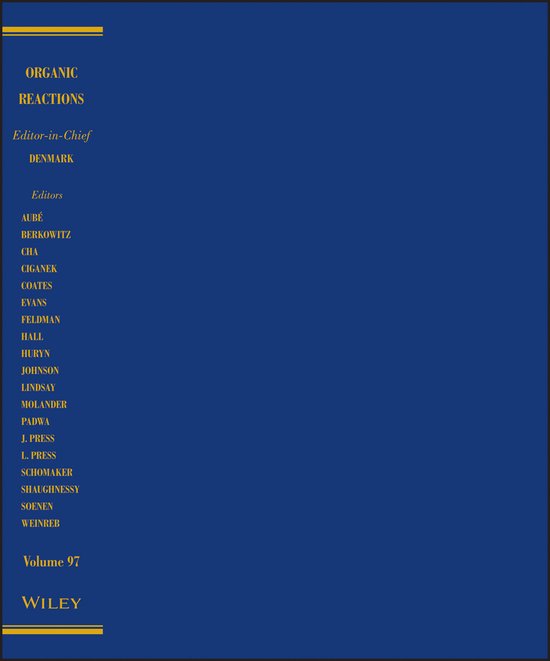 Organic Reactions - cover