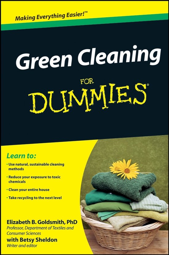 Green Cleaning For Dummies - cover