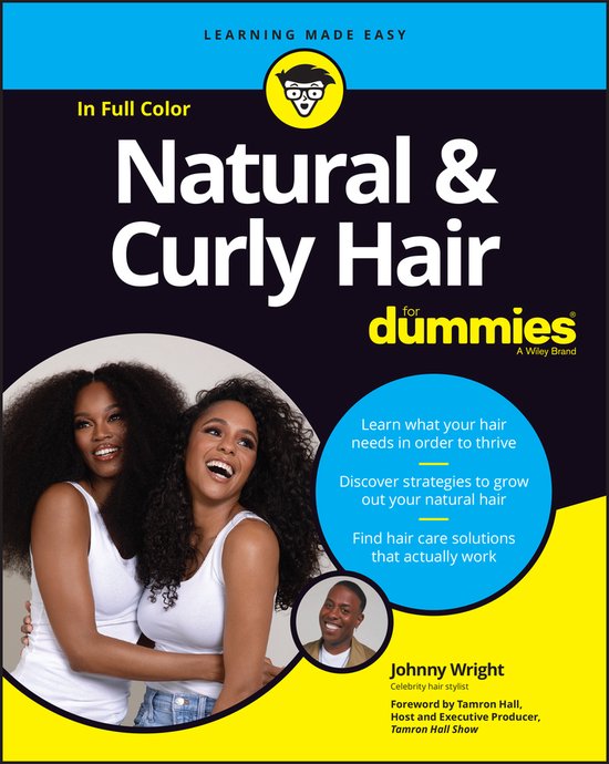 Natural & Curly Hair For Dummies - cover