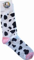 Boerin Nienke - Vrolijke sokken - Koeienvlekken - Koeiensokken - Koeien - Boerderij