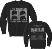 The Beatles - Hard Days Night Longsleeve shirt - M - Zwart