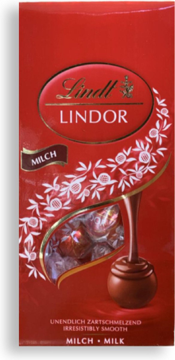 Lindor chocolat au lait, 150 g – Lindt : En sac