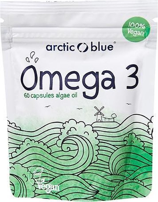 Arctic Blue Omega 3 algenolie 60 capsules | bol.com