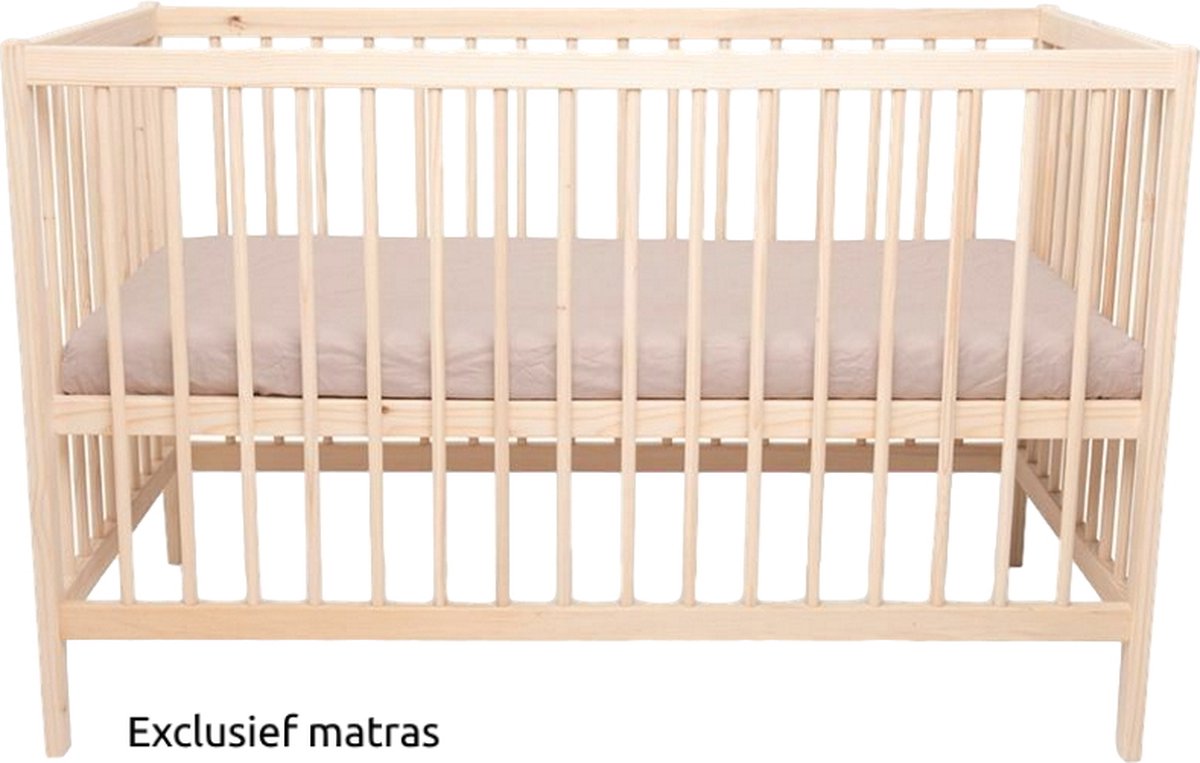 Ledikant Ledikant 60x120 Open Natural Bedje - afbeelding 4