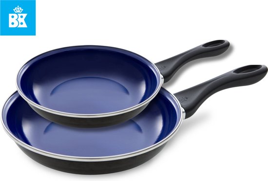 BK Fortalit Marmite En Acier Émaillé 26 Cm/3L Bleu Pétrole - Induction Four Jusqu'à 230°C