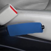Rubber Auto Handrem Cover Kussenhoes Auto Accessoire Interieur Pad (Blauw)