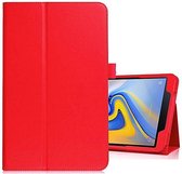 Samsung Galaxy Tab A 10.5 flip hoes - Rood