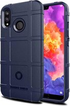 Hoesje voor Huawei P20 Lite - Beschermende hoes - Back Cover - TPU Case - Blauw